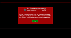 Desktop Screenshot of indianwineacademy.com